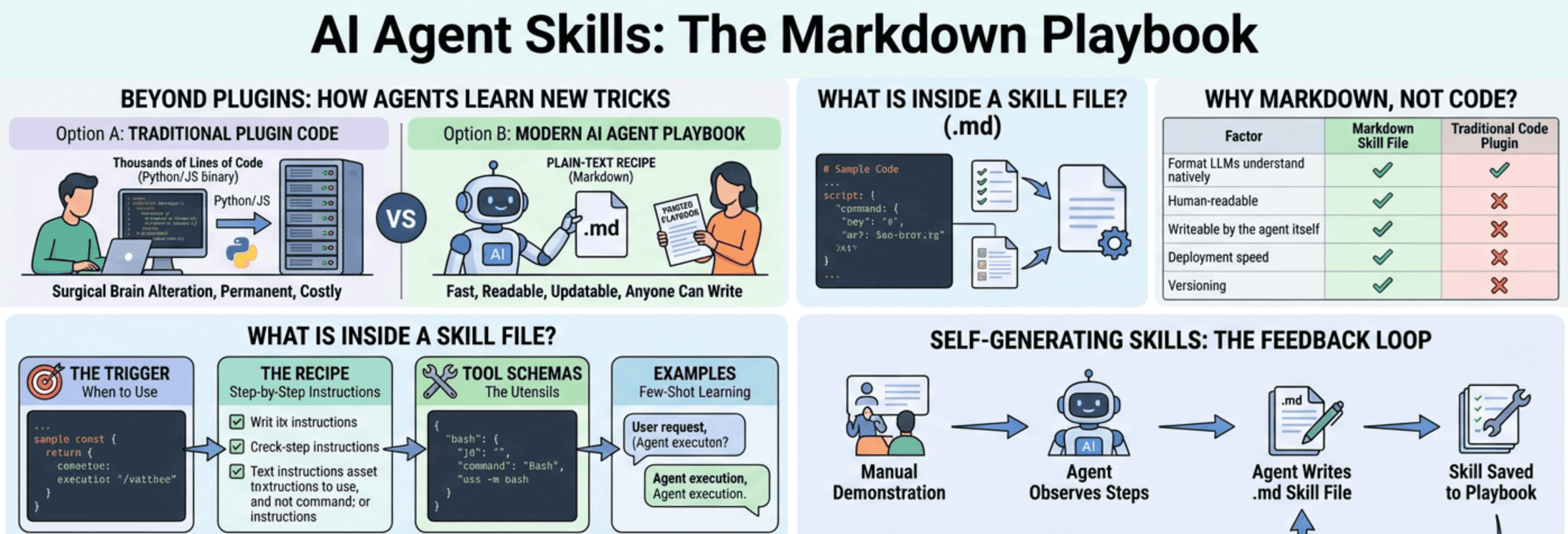 AI Agent Skills: The Markdown Playbook